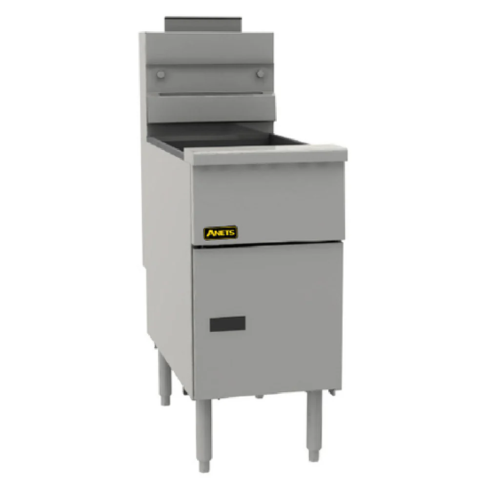 ANETS 40AV_NAT 15 Inch Tube Fired Deep Fryer Gas Floor Model with 70,000 BTU ANETS 40AV_NAT 15 Inch Tube Fired Deep Fryer Gas Floor Model with 70,000 BTU