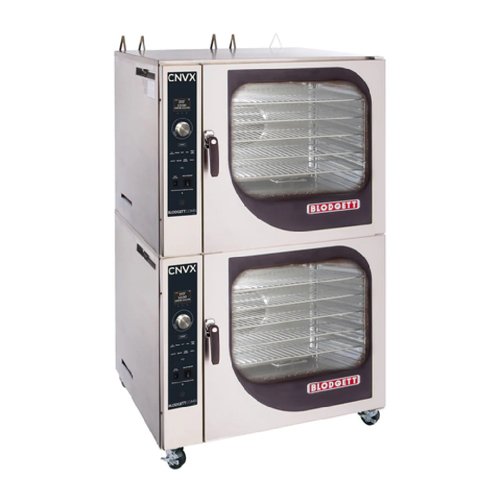 Blodgett CNVX-14G/BCX-14G 40 Inch Gas Convection Combi Oven Stacked 180000 BTU Blodgett CNVX-14G/BCX-14G 40 Inch Gas Convection Combi Oven Stacked 180000 BTU