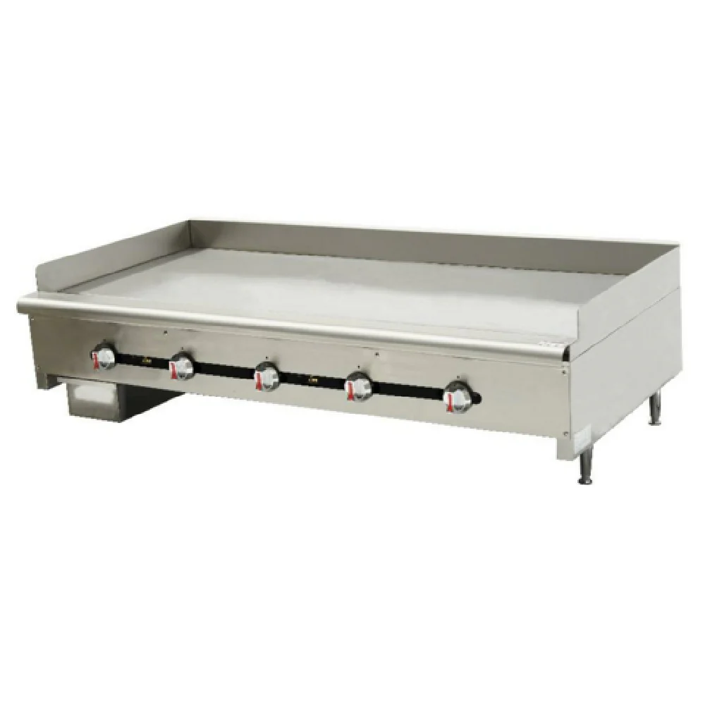 Comstock-Castle CCMG3048-1 48 Inch Gas Griddle Stainless Steel with 120000 BTU Comstock-Castle CCMG3048-1 48 Inch Gas Griddle Stainless Steel with 120000 BTU