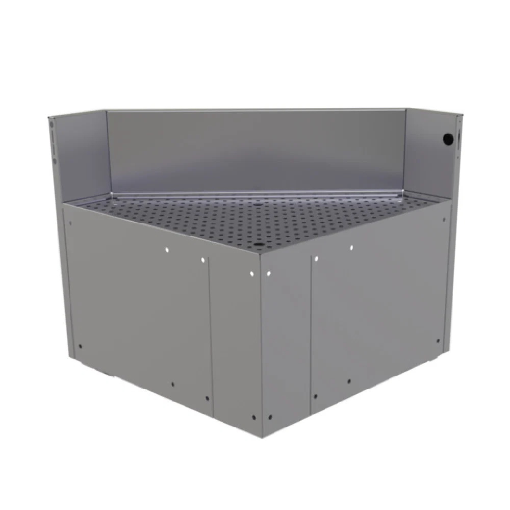 Glastender CIR-24/24-LN 24 Inch Drainboard Removable Perforated Insert Stainless Steel with Backsplash Glastender CIR-24/24-LN 24 Inch Drainboard Removable Perforated Insert Stainless Steel with Backsplash