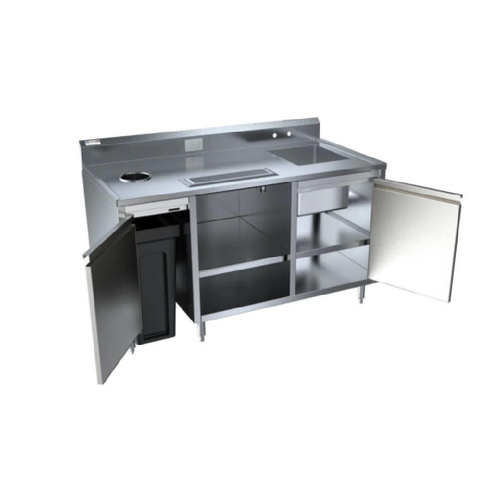 NBR Equipment BEV-T6030R Beverage Table/Counter 60