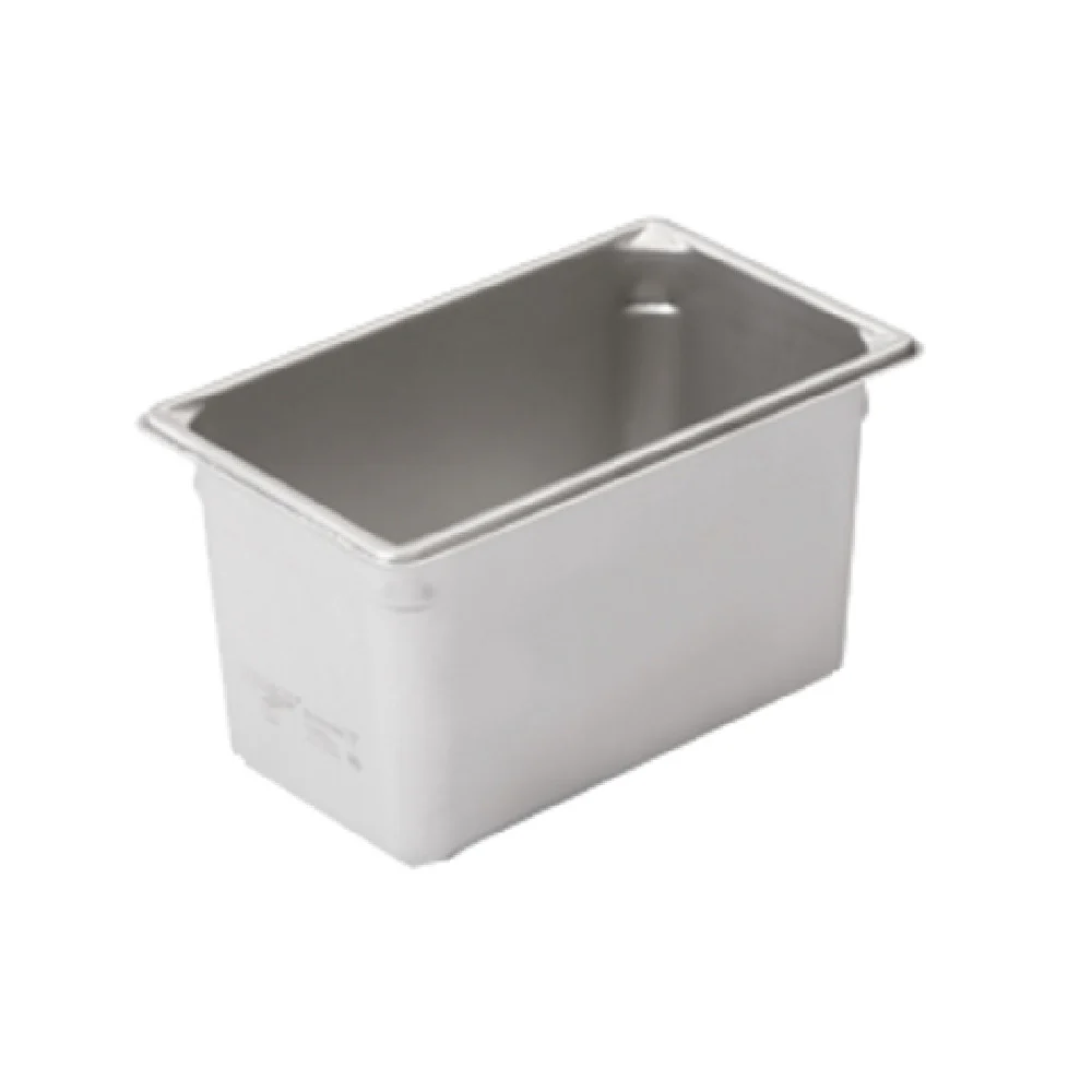 Vollrath 90362 5.8 Quart Super Pan 3 1/3 GN Stainless Steel Food Pan