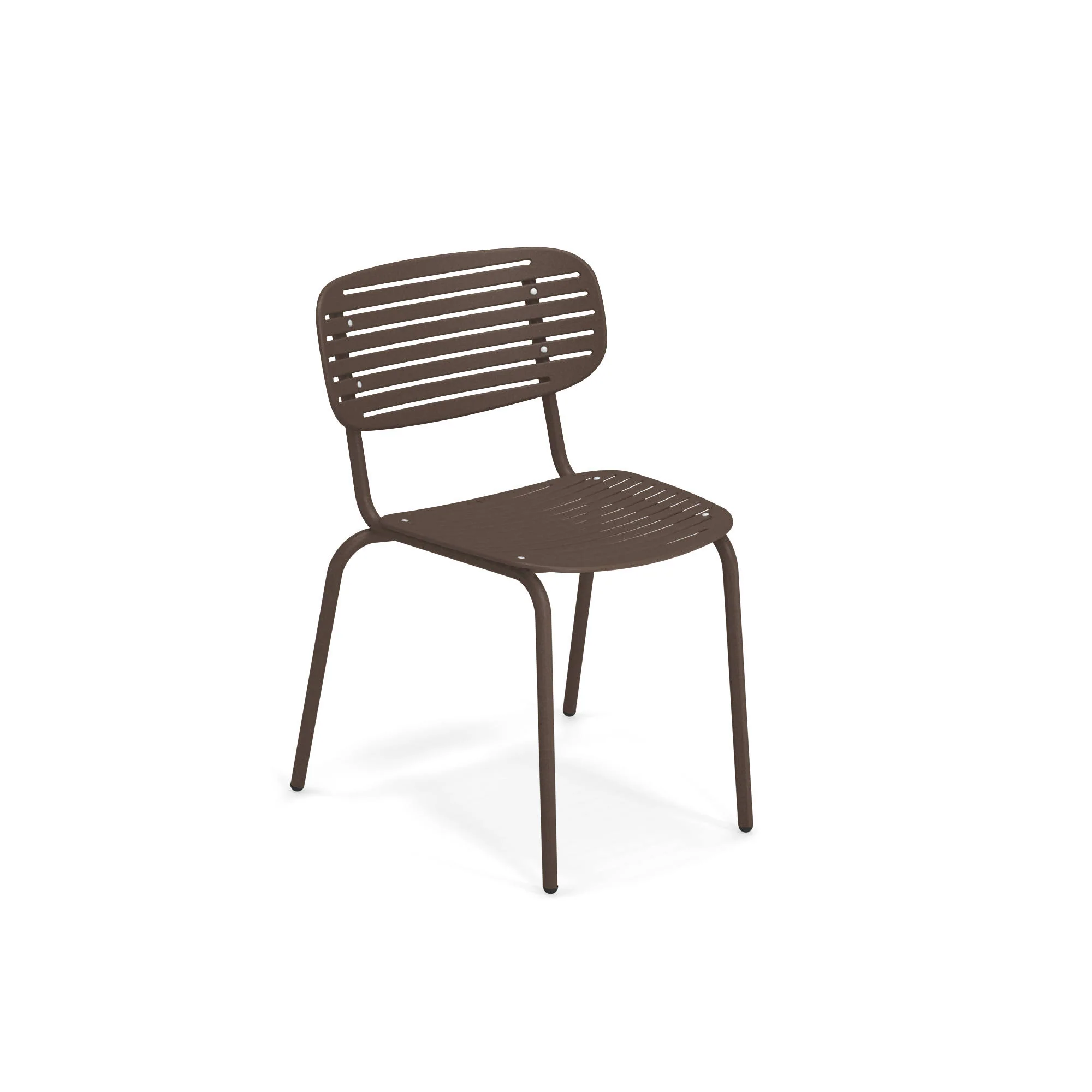 emuamericas, llc E639-41 21 Inch Stacking Chair Outdoor Solid Steel Cut-out Back emuamericas, llc E639-41 21 Inch Stacking Chair Outdoor Solid Steel Cut-out Back