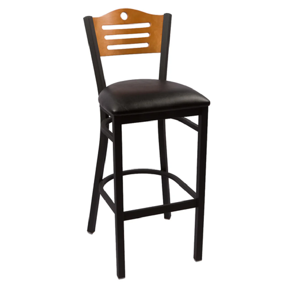 JMC Furniture EAGLE SERIES BARSTOOL VINYL Indoor Bar Stool Vinyl Seat Metal Frame Wood Back JMC Furniture EAGLE SERIES BARSTOOL VINYL Indoor Bar Stool Vinyl Seat Metal Frame Wood Back