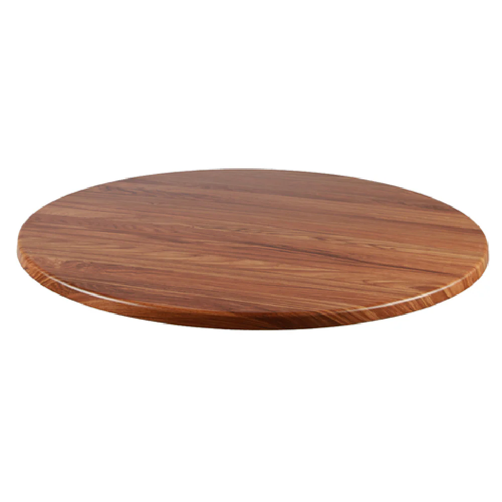 JMC Furniture TOPALIT 28 ROUND TEAK 28 Inch Diameter Round Table Top Weather Resistant JMC Furniture TOPALIT 28 ROUND TEAK 28 Inch Diameter Round Table Top Weather Resistant