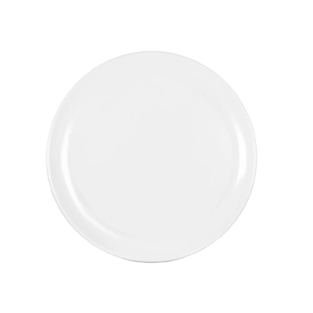 Cal Mil 22351-7-15 7 Inch Coupe Plate with Dishwasher Safe White Melamine Gloss Finish Cal Mil 22351-7-15 7 Inch Coupe Plate with Dishwasher Safe White Melamine Gloss Finish