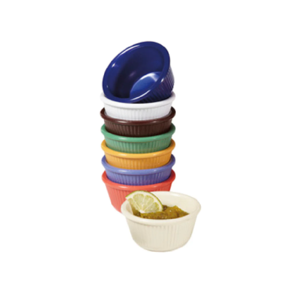 GET Enterprises RM-389-MIX 3 Oz Cone Ramekin Melamine Assorted Colors 4 Packs GET Enterprises RM-389-MIX 3 Oz Cone Ramekin Melamine Assorted Colors 4 Packs