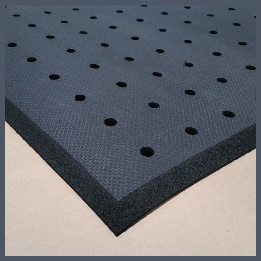 Cactus Mat 2200R-C4H 4 Foot Width Anti-Fatigue Floor Mat Slip Resistant Black Cactus Mat 2200R-C4H 4 Foot Width Anti-Fatigue Floor Mat Slip Resistant Black