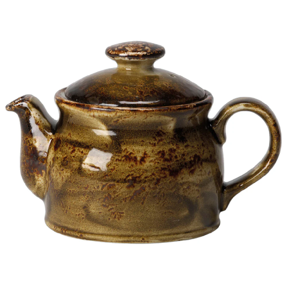 Steelite 11320367 15 Oz Club Teapot with Lid Fully Vitrified China