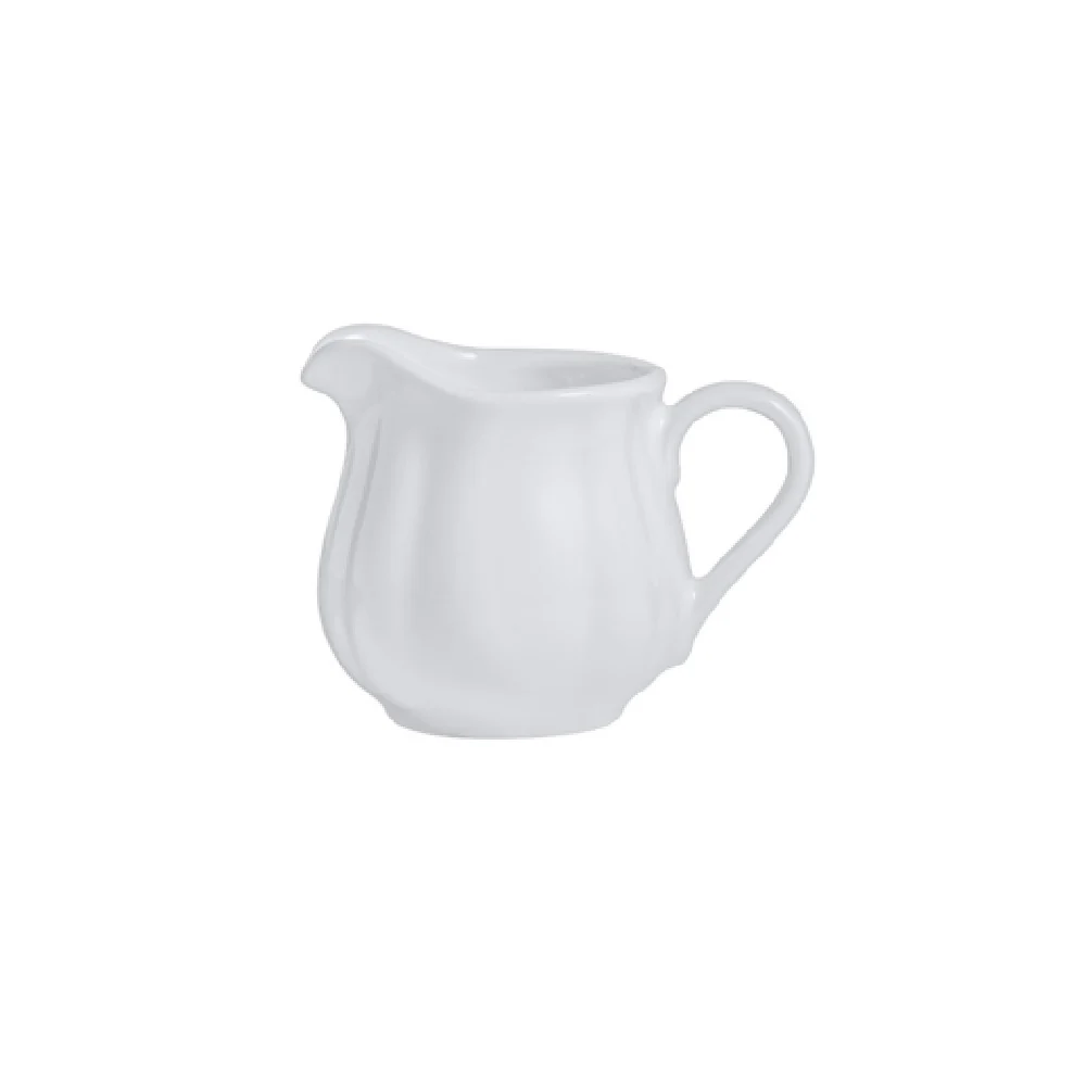 Steelite 6252FP824 5.0 Oz Handled Creamer Porcelain Adelina Unique