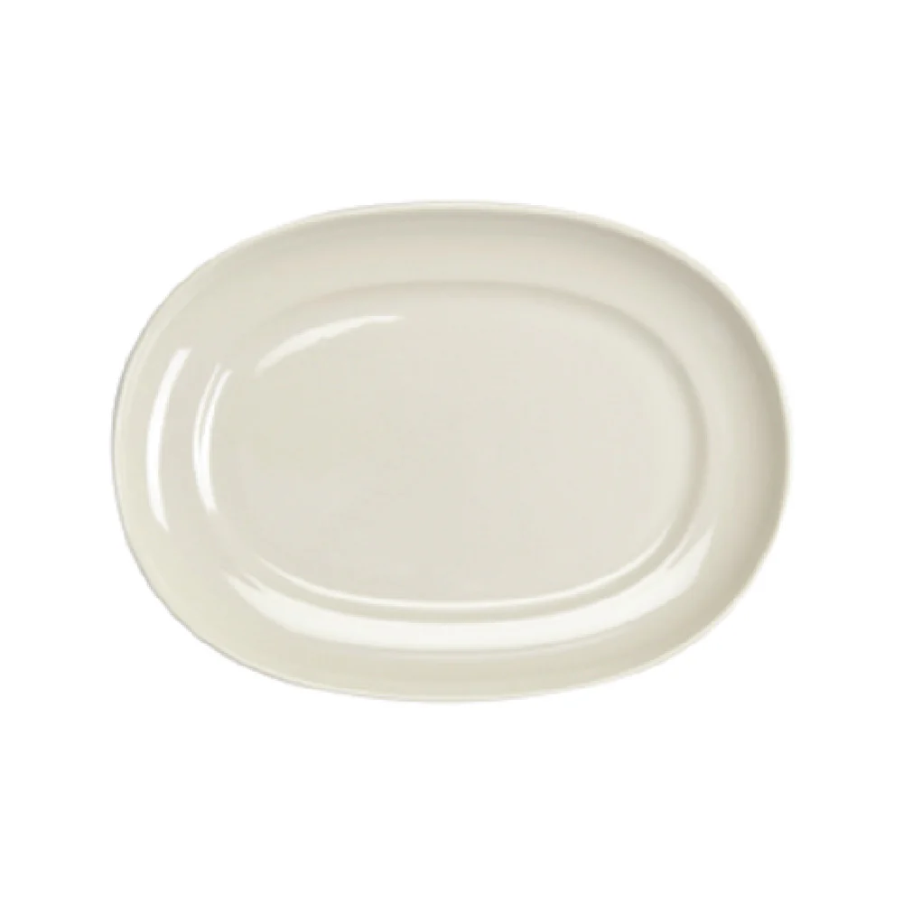 Steelite HL12232100 10 Inch Oval Platter Ivory China with Homer Finish Steelite HL12232100 10 Inch Oval Platter Ivory China with Homer Finish