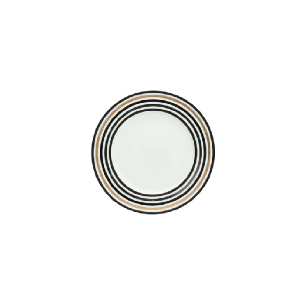 Fortessa RRP.ZOEY.02 8 Inch Round Salad Plate China Classic White 24 Packs