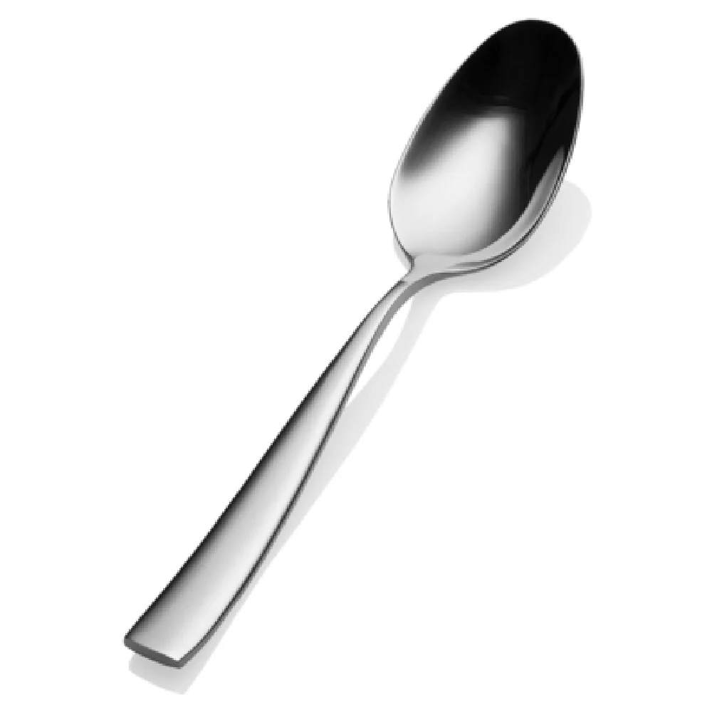 Bon Chef SBS3004 8-1/2 Inch Serving Spoon 18/0 Stainless Steel with Ergonomic Handle