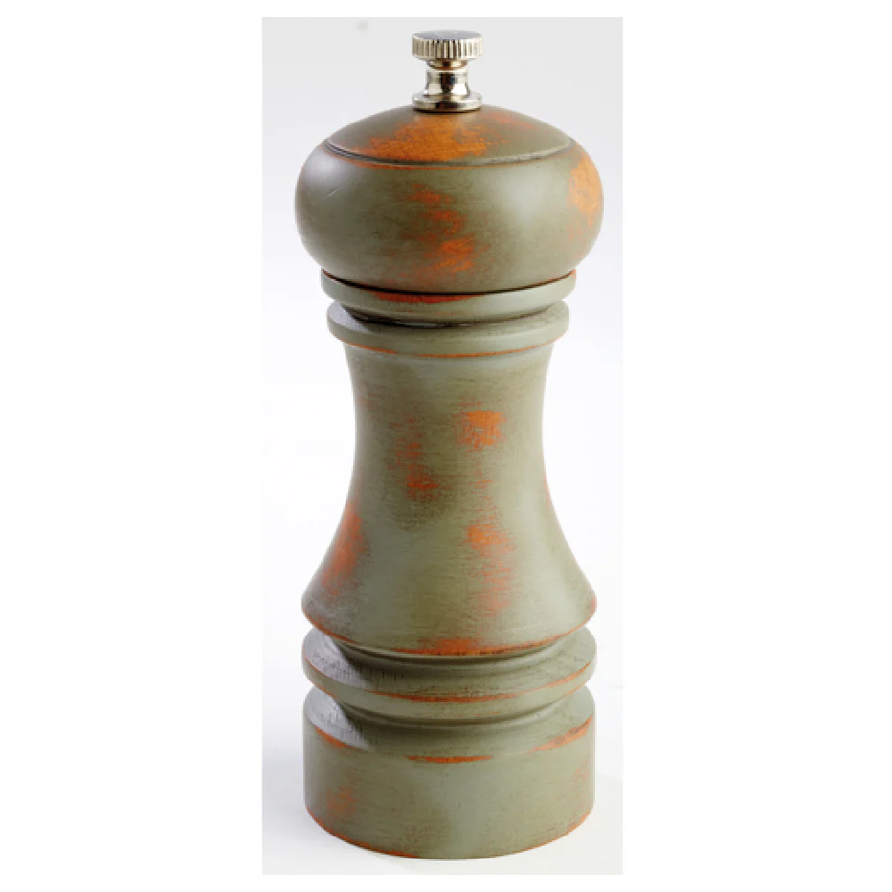 Libbey APS 40548 2-3/8 Inch Pepper Mill Carbon Steel Vintage Green Libbey APS 40548 2-3/8 Inch Pepper Mill Carbon Steel Vintage Green