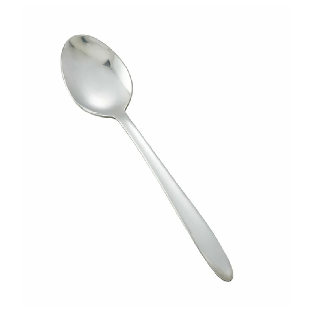 Winco 0019-03 7-3/16 Inch Dinner Spoon Heavy Weight Mirror Finish Stainless Steel