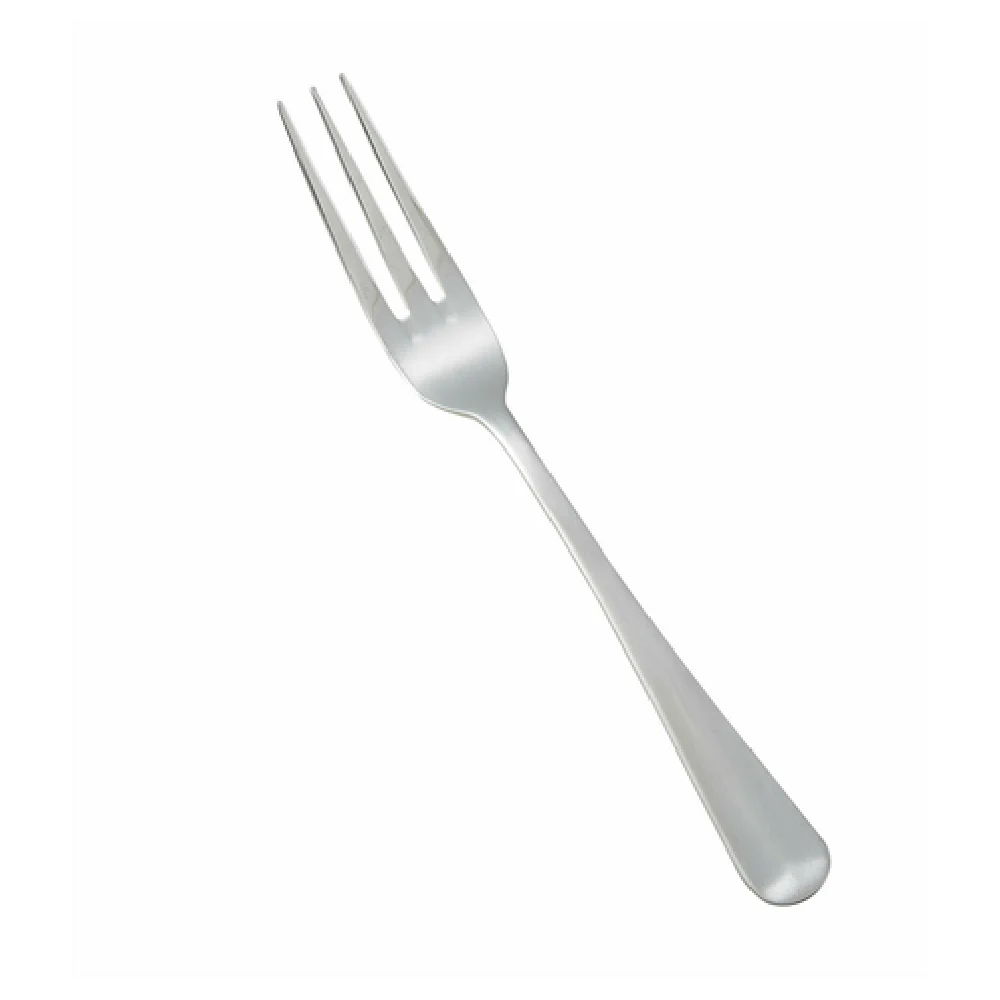 Winco 0015-05 7-5/8 Inch Dinner Fork Heavy Weight Satin Finish 18/0 Stainless Steel