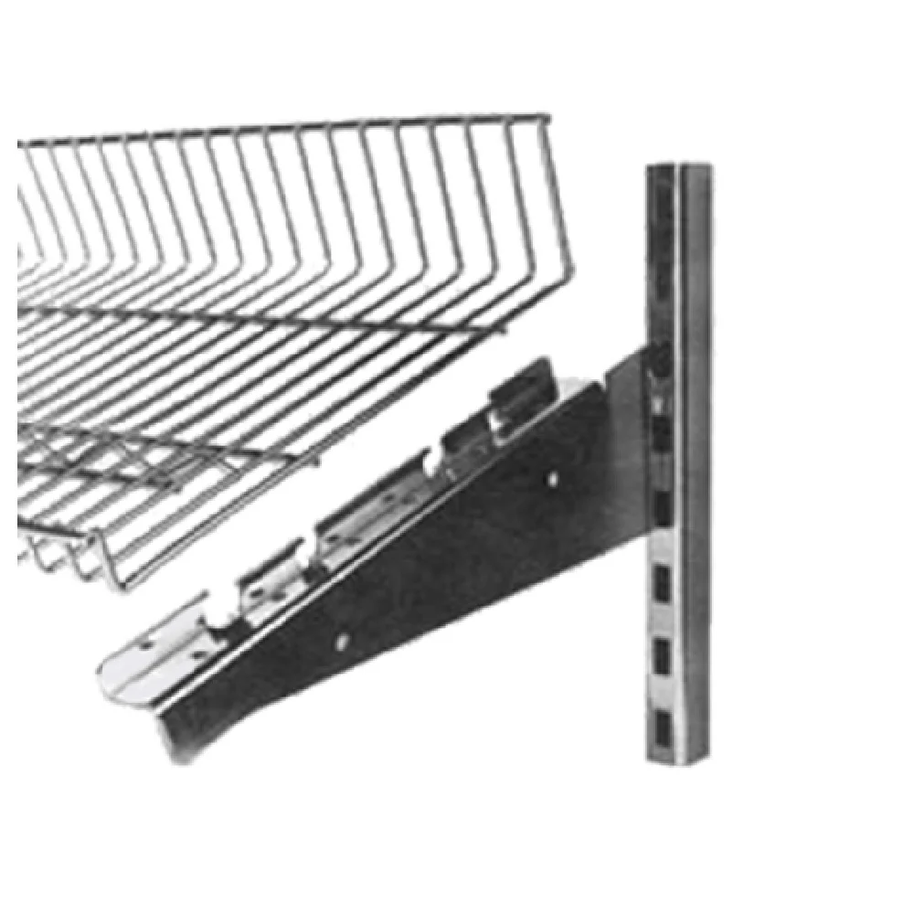 Eagle 818484 48 Inch Wire Display Shelf Wall-mounted with Zinc Finish