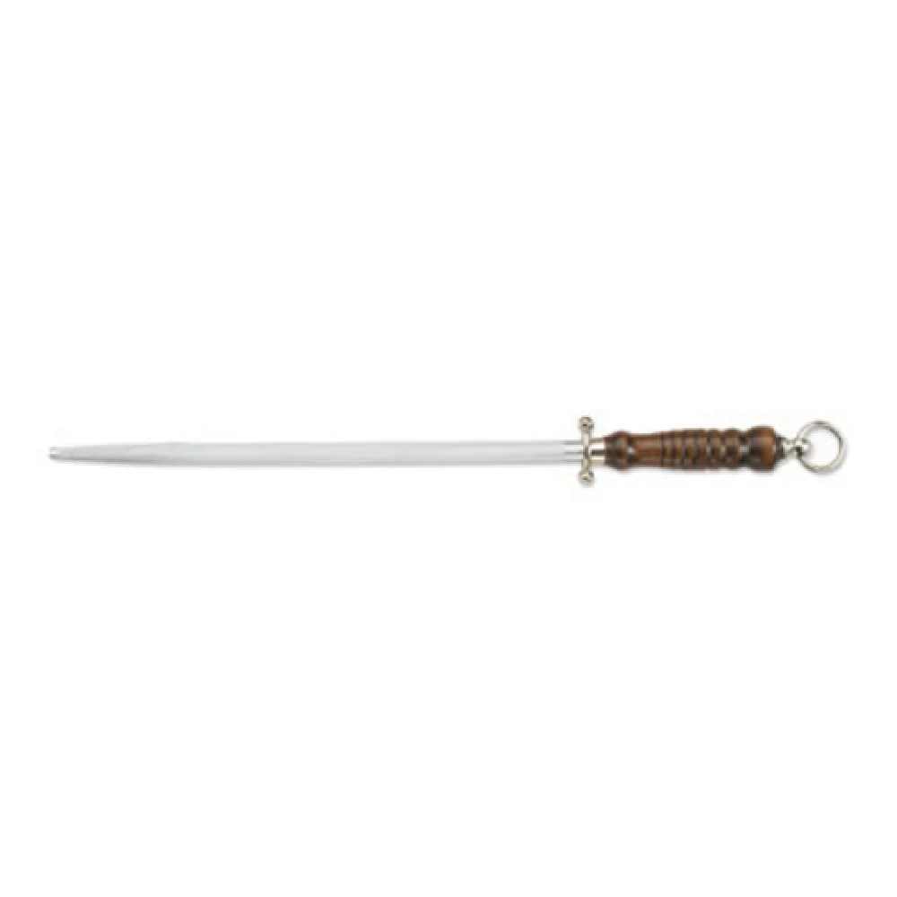 Mundial 3313-14 14 Inch Sharpening Steel Round Wood Handle NSF Approved Mundial 3313-14 14 Inch Sharpening Steel Round Wood Handle NSF Approved
