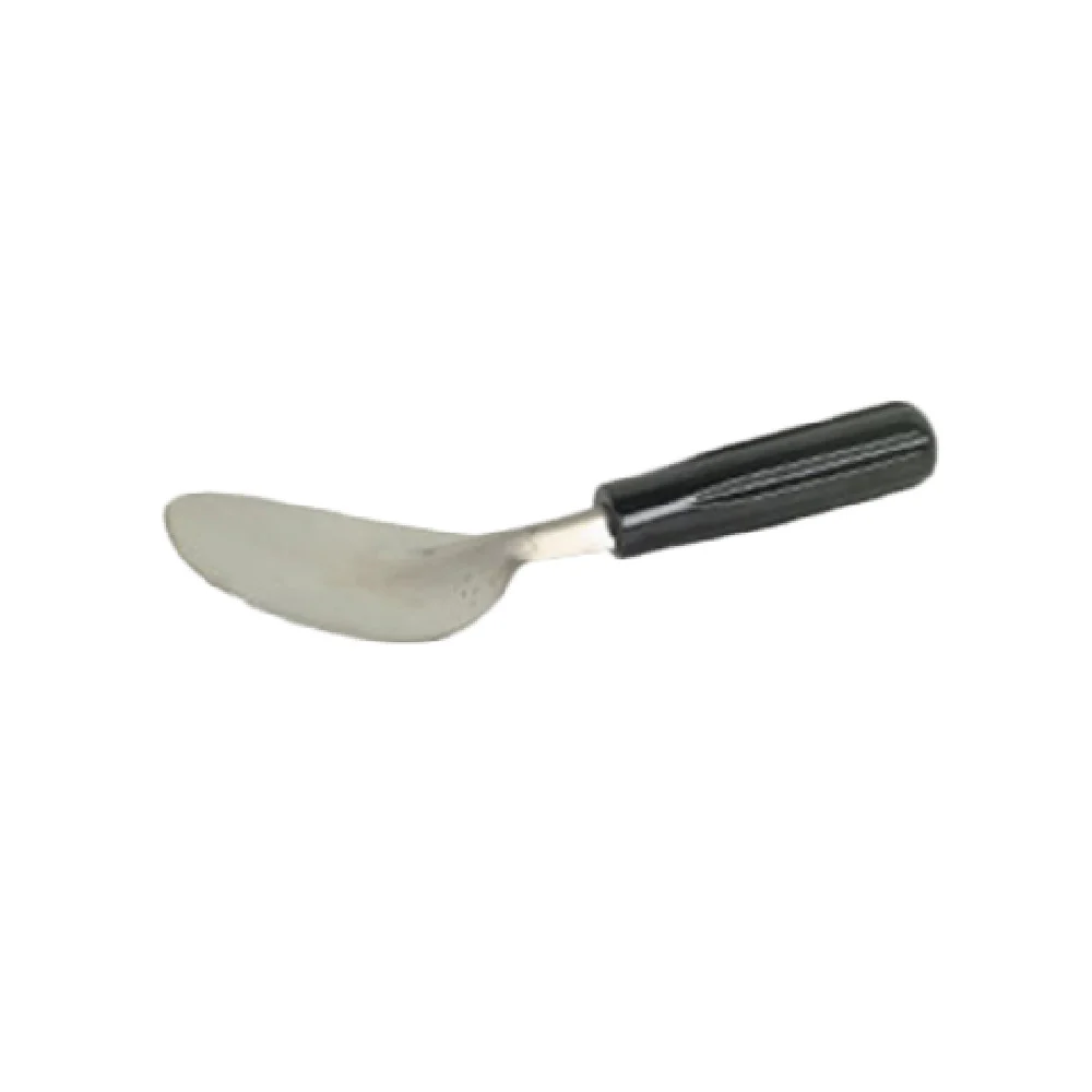 Thunder Group SLTHCS001B Ice Cream Spade 8 Inch One-piece Stainless Steel Blade With Black Plastic Handle