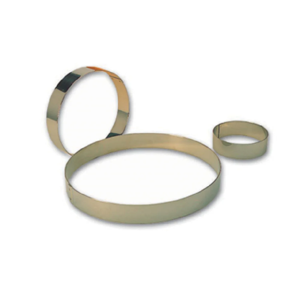 Matfer 371207 8-3/4 Inch Round Pastry Ring Bottomless Stainless Steel Matfer 371207 8-3/4 Inch Round Pastry Ring Bottomless Stainless Steel
