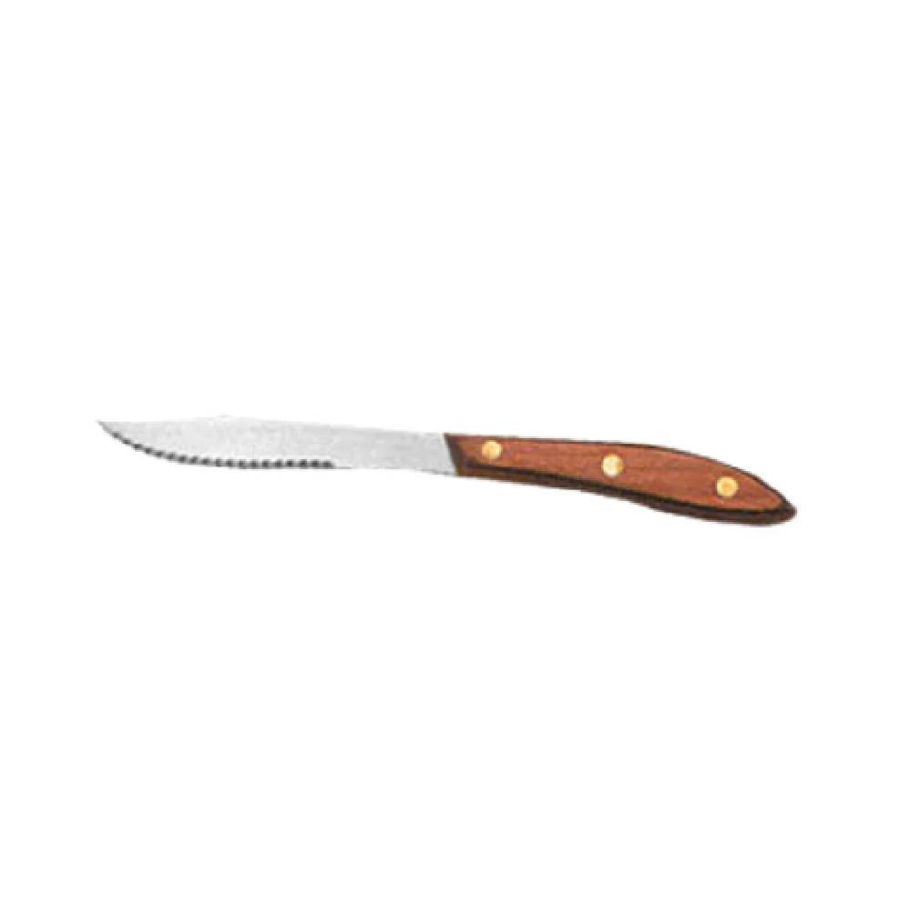 American Metalcraft KNF4 4-3/8 Inch Blade 8 Inch Overall Steak Knife Pakkawood Handle