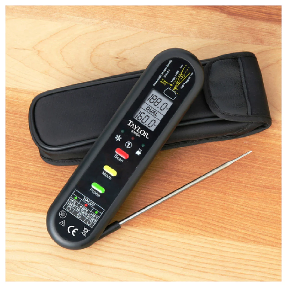 Taylor 9306N Infrared Thermometer with Fold Out Thermocouple Probe Taylor 9306N Infrared Thermometer with Fold Out Thermocouple Probe
