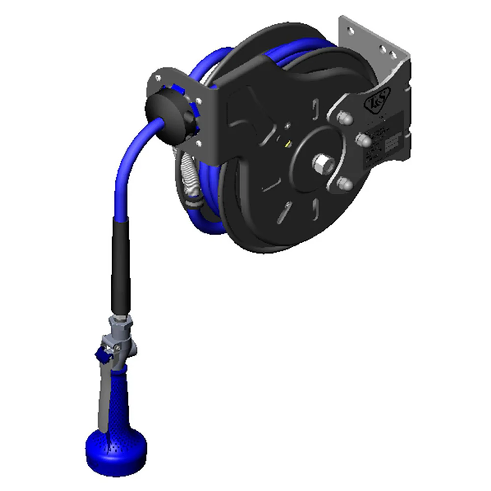 T&S Brass B-7212-08M Hose Reel System Open 3/8