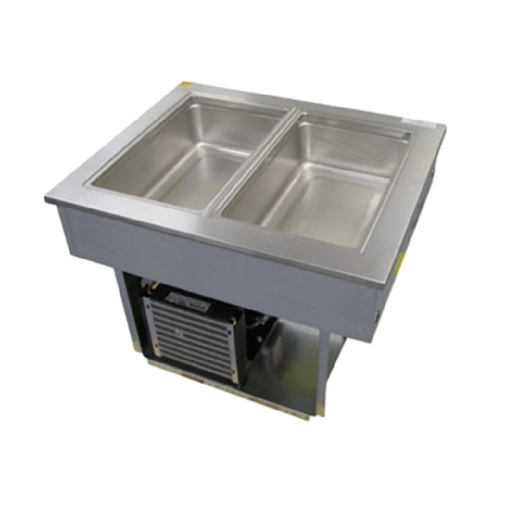 Delfield 8159-EFP_208-240/60/1 58 Inch LiquiTec Drop-In Cold Food Well Stainless Steel with 4-pan Delfield 8159-EFP_208-240/60/1 58 Inch LiquiTec Drop-In Cold Food Well Stainless Steel with 4-pan