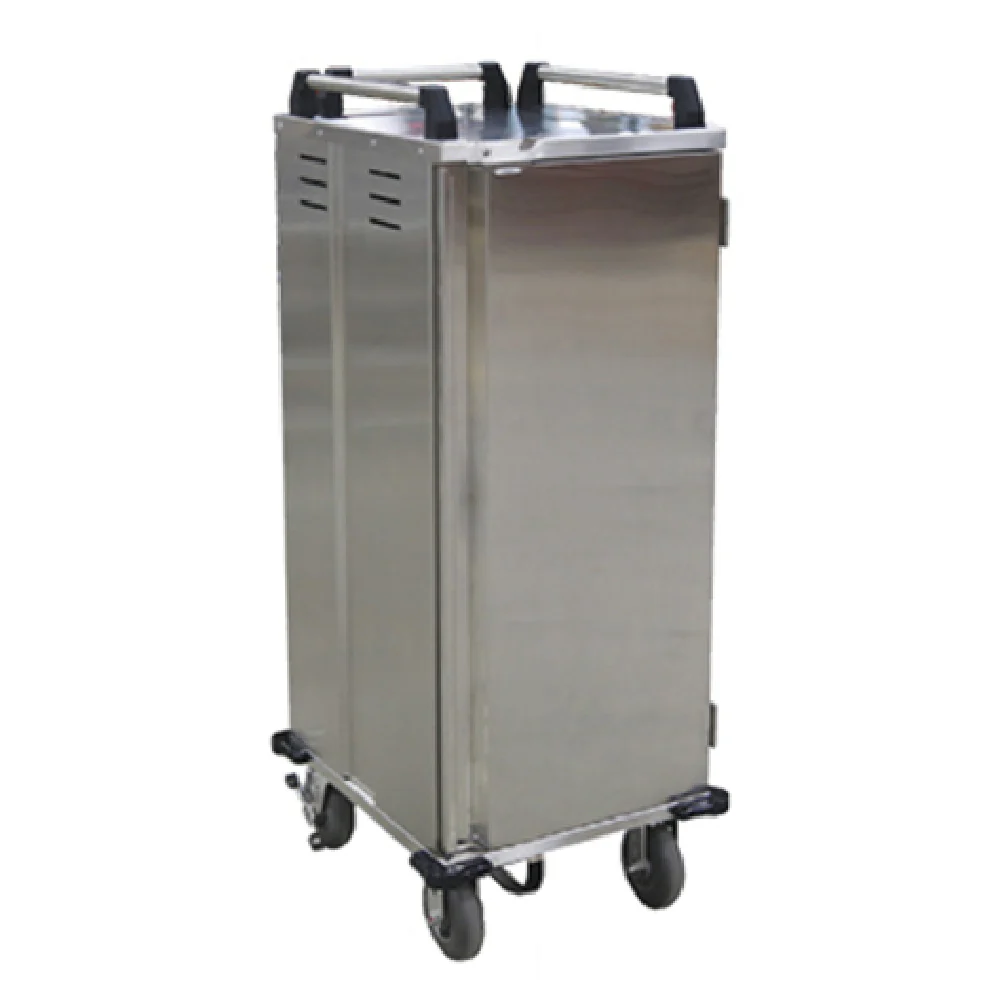 Alluserv ST1DPT2T16 30 Inch Pass-thru Tray Delivery Cart Stainless Steel Non-insulated Alluserv ST1DPT2T16 30 Inch Pass-thru Tray Delivery Cart Stainless Steel Non-insulated