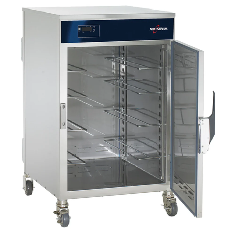 Alto-Shaam 1200-S 26 Inch All Stainless Steel Heated Cabinet Mobile with Halo Heat
