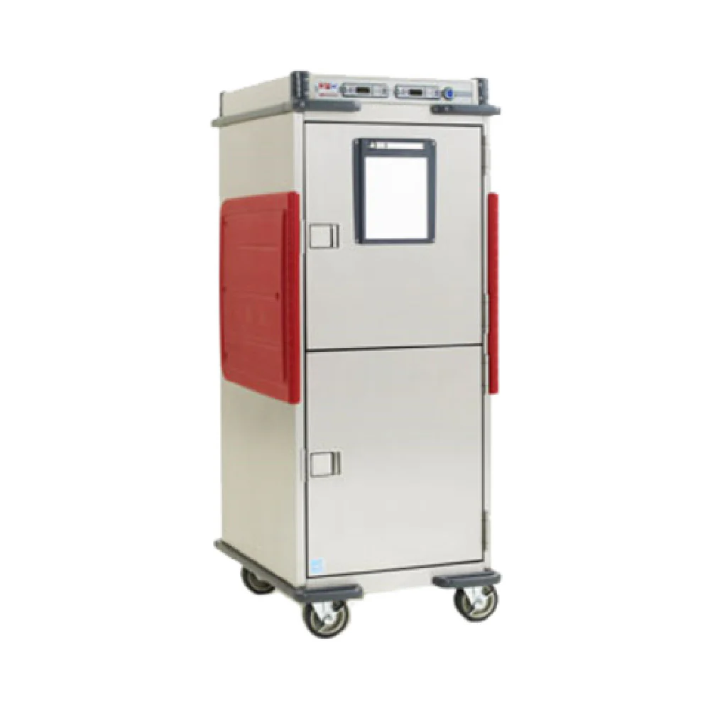 Metro C5T9D-DSB 30 Inch Heavy-duty Insulated Mobile Heated Cabinet with Dual Cavity