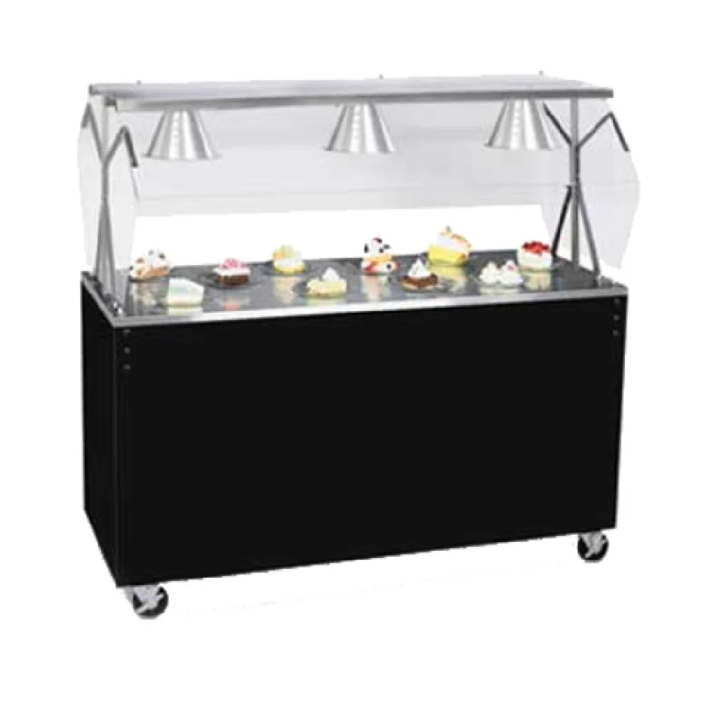 Vollrath 3872246A 46 Inch Serving Counter Utility Station with stainless steel top Vollrath 3872246A 46 Inch Serving Counter Utility Station with stainless steel top