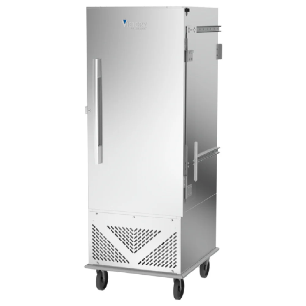 Victory ACRS-1D-S1-SD-HC 36 Inch 13.6 cu ft Air Curtain Refrigerator Stainless Steel with V-Core
