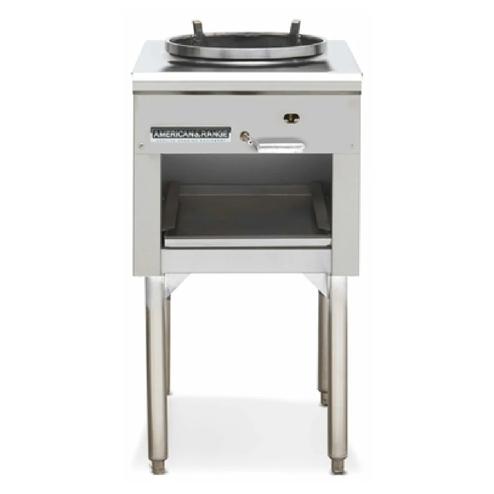 American Range ARWR-J16 18 Inch Gas Wok Range 23 Tip Jet Burner with Brass Control Valve American Range ARWR-J16 18 Inch Gas Wok Range 23 Tip Jet Burner with Brass Control Valve