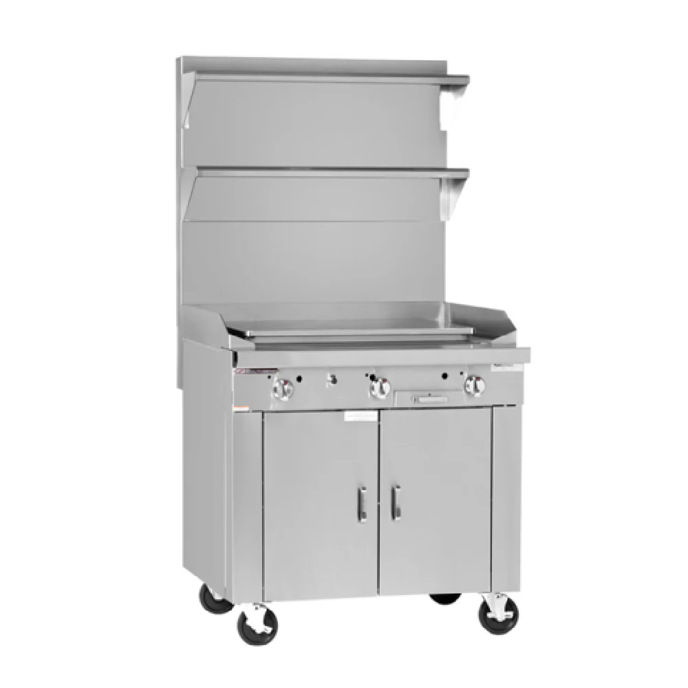 Southbend P24N-PP_NAT 24 Inch Gas Range Platinum Heavy Duty with 17-3/4 Inch Plancha 32000 BTU Southbend P24N-PP_NAT 24 Inch Gas Range Platinum Heavy Duty with 17-3/4 Inch Plancha 32000 BTU