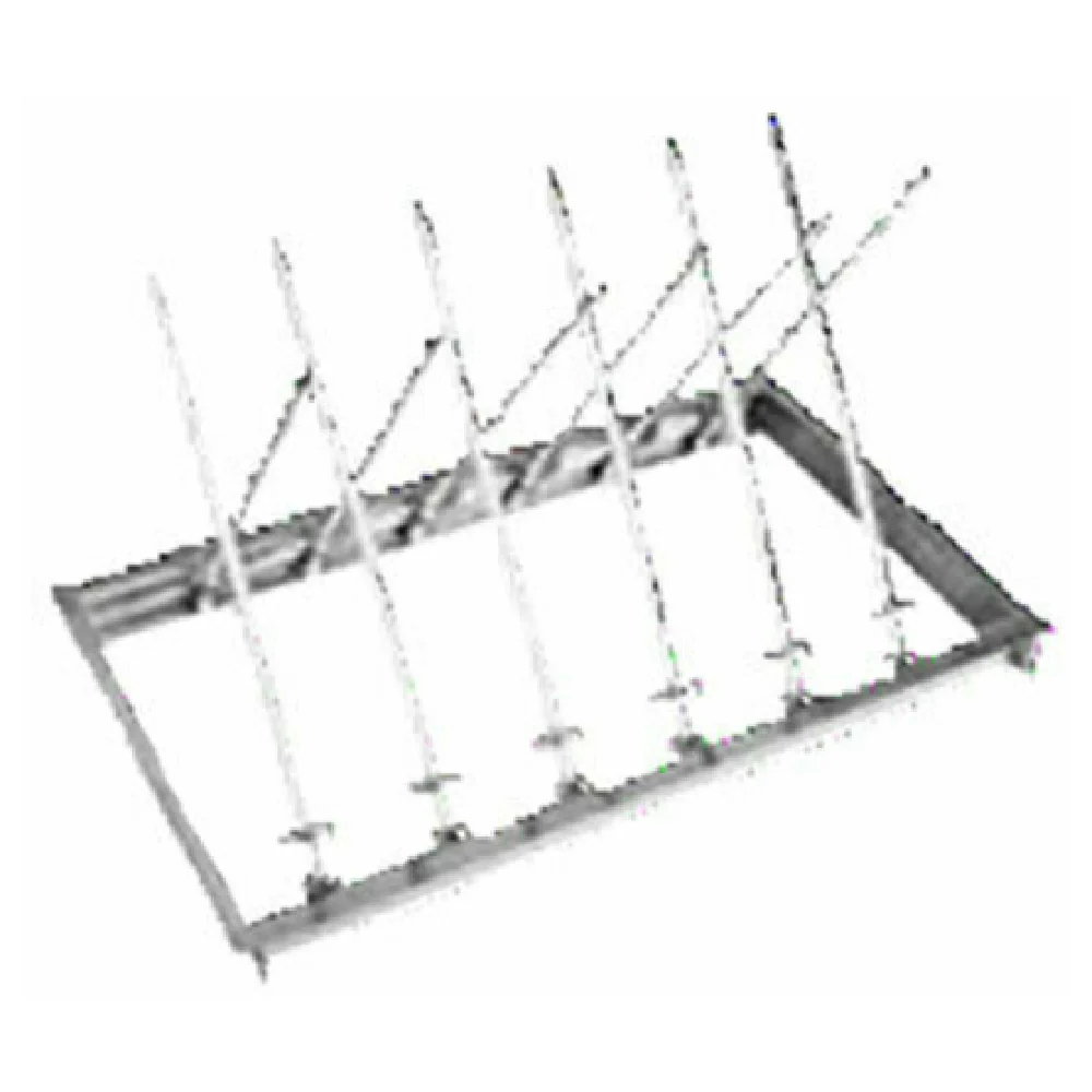 Convotherm 3417578 Stainless Steel Spit Rack with 12 Skewers for Models 6.20 to 20.20