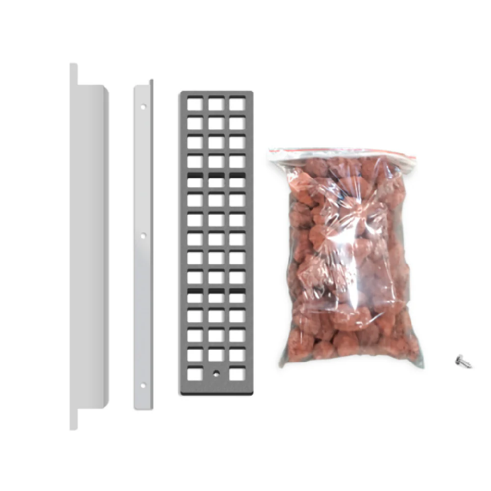 Omcan 47765 Lava Rock Kit for 48 Inch Charbroiler 7 kg Cast Iron Racks
