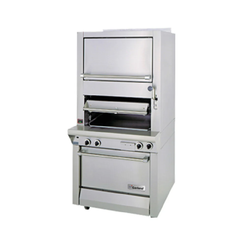 Garland M100XSM_LP 34 Inch Gas Broiler Deck-type with Infrared Heating 70000 BTU