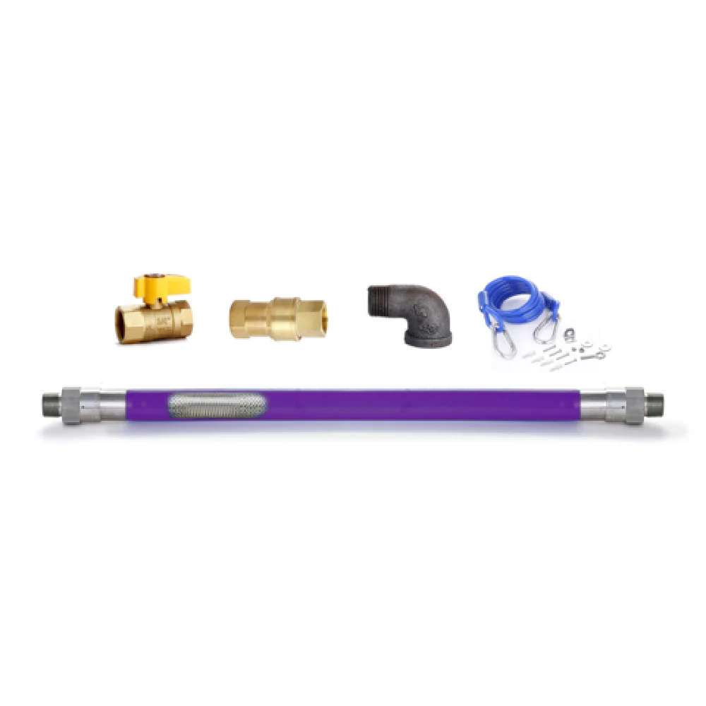 Sapphire Manufacturing TGH-7524QD Quick Disconnect Gas Hose Kit 3/4