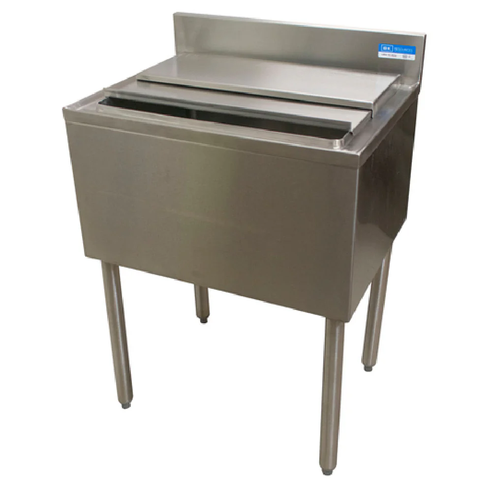 BK Resources UB4-18-IBCP30-10 25 Inch Ice Bin with 10 Circuit Aluminum Cold Plate
