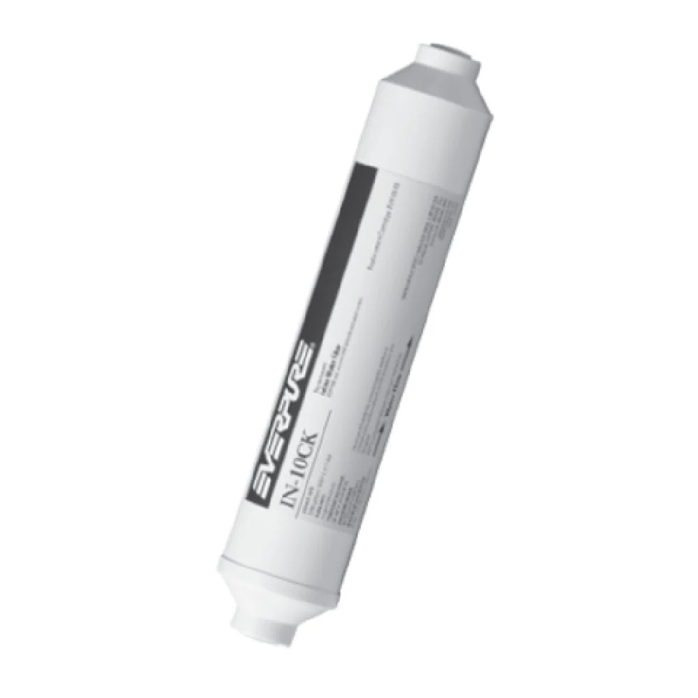 Everpure EV910068 2 Inch Inline Filter Carbon for Reducing Scale and Chlorine