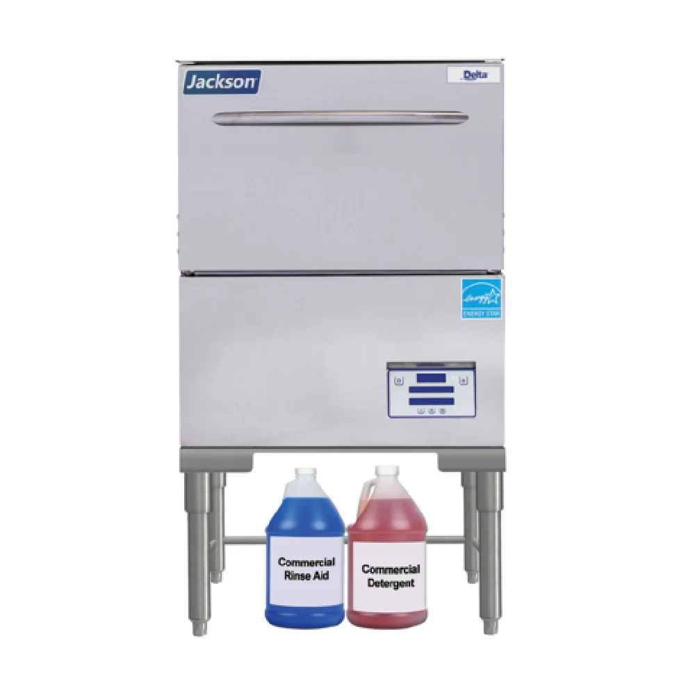 Jackson DELTA HT-E-SEER-T 24-1/4 Inch Door Type Glasswasher High Temperature with Built-in Booster Jackson DELTA HT-E-SEER-T 24-1/4 Inch Door Type Glasswasher High Temperature with Built-in Booster