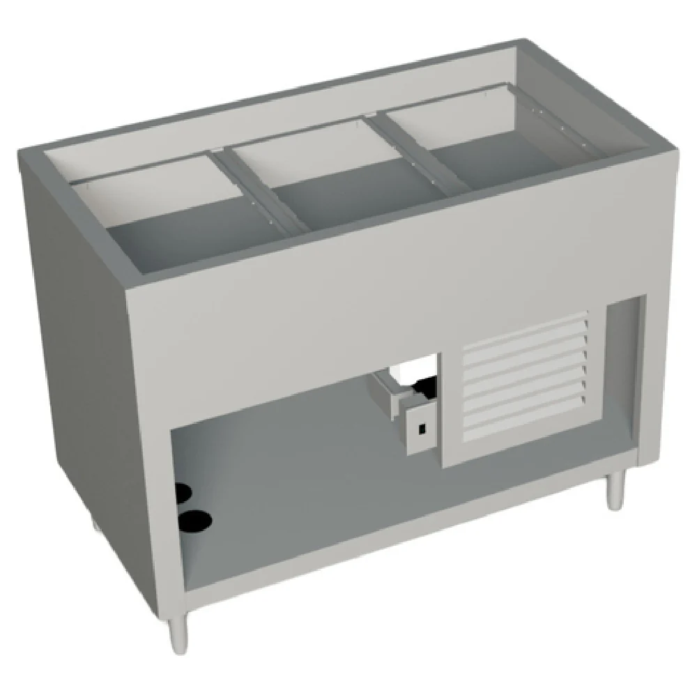 Duke 315-25PG-N7_217107 46 Inch Cold Pan Unit with Touchscreen Control and Stainless Steel Top Duke 315-25PG-N7_217107 46 Inch Cold Pan Unit with Touchscreen Control and Stainless Steel Top