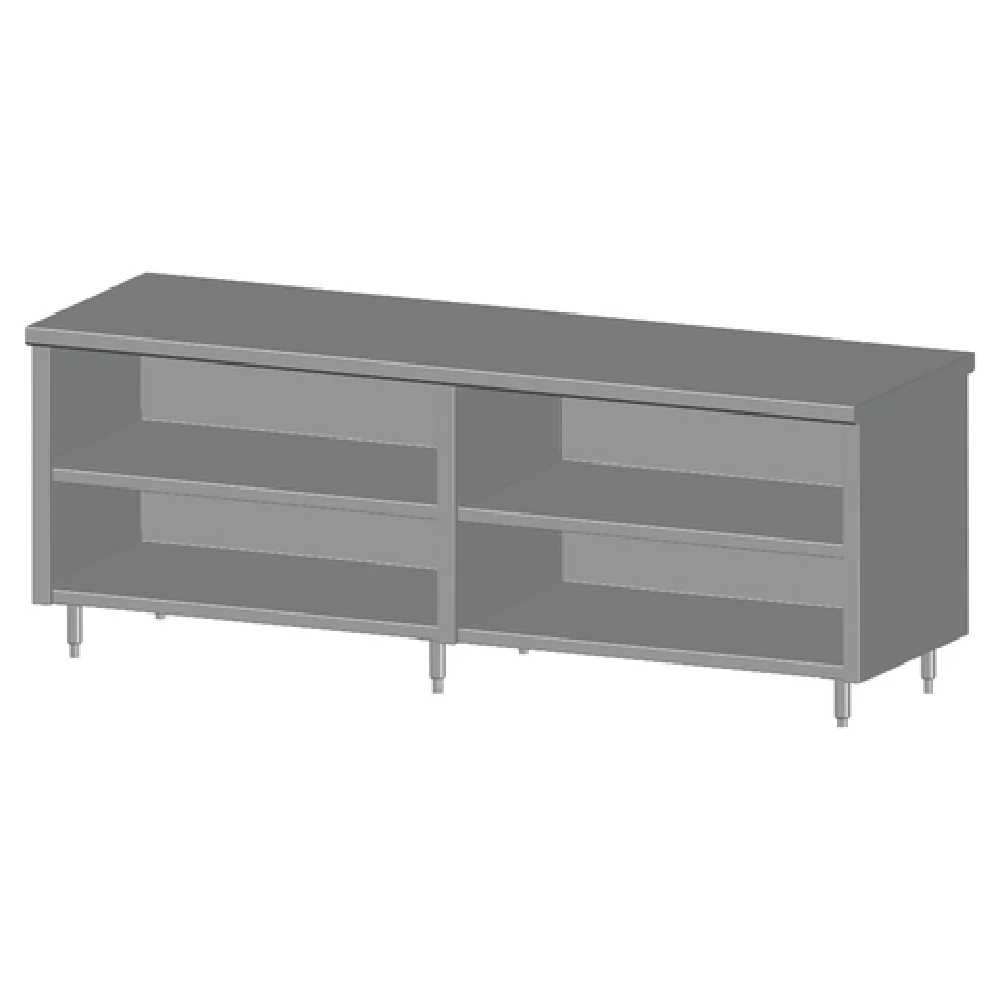 SPG International 10CBT-24 Universal Stainless Work Table Cabinet Base With Open Front 120