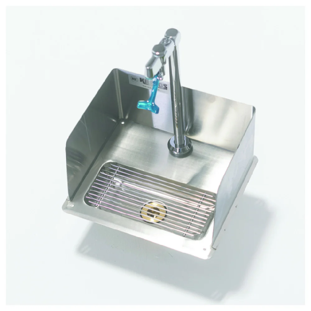 Hubert 194113 Kratos Glass Filler Station With Drip Tray Splash Guards