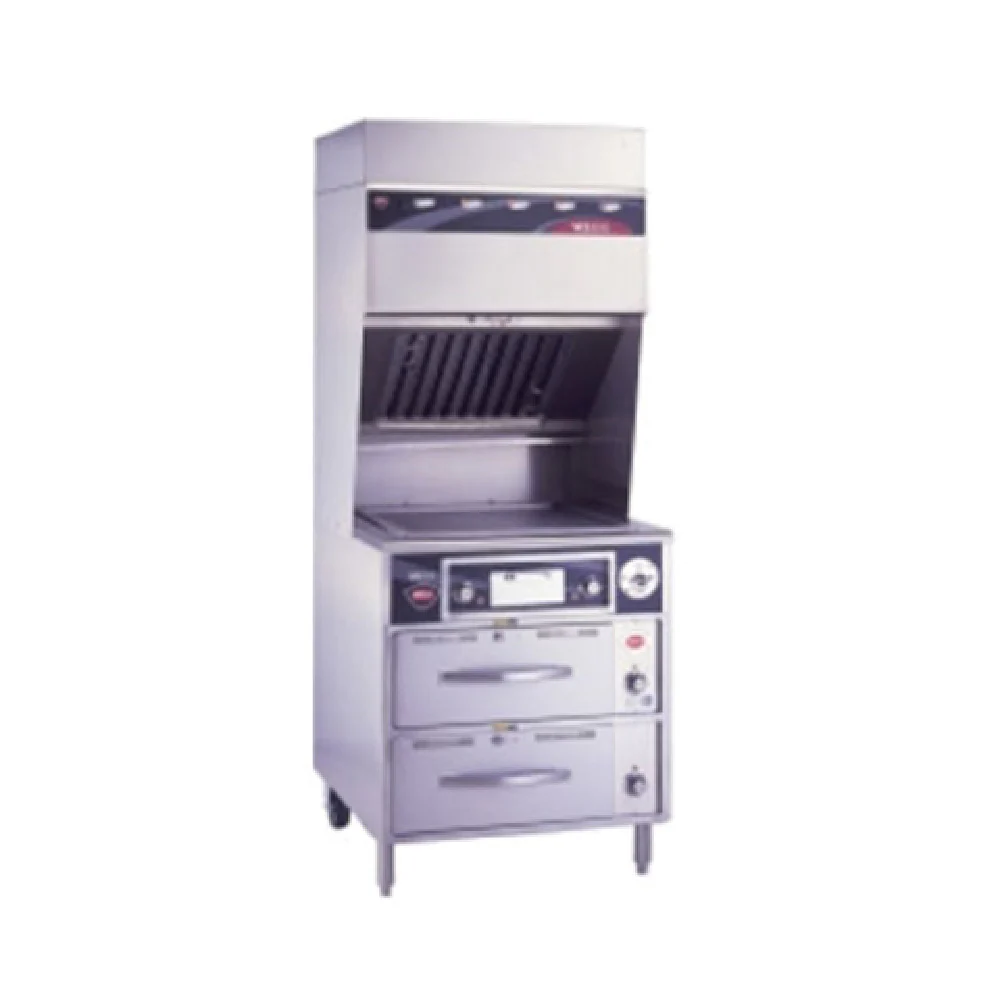 Wells WVG-136RW_208/60/3 30 Inch Ventless Griddle Electric Self-contained Hood