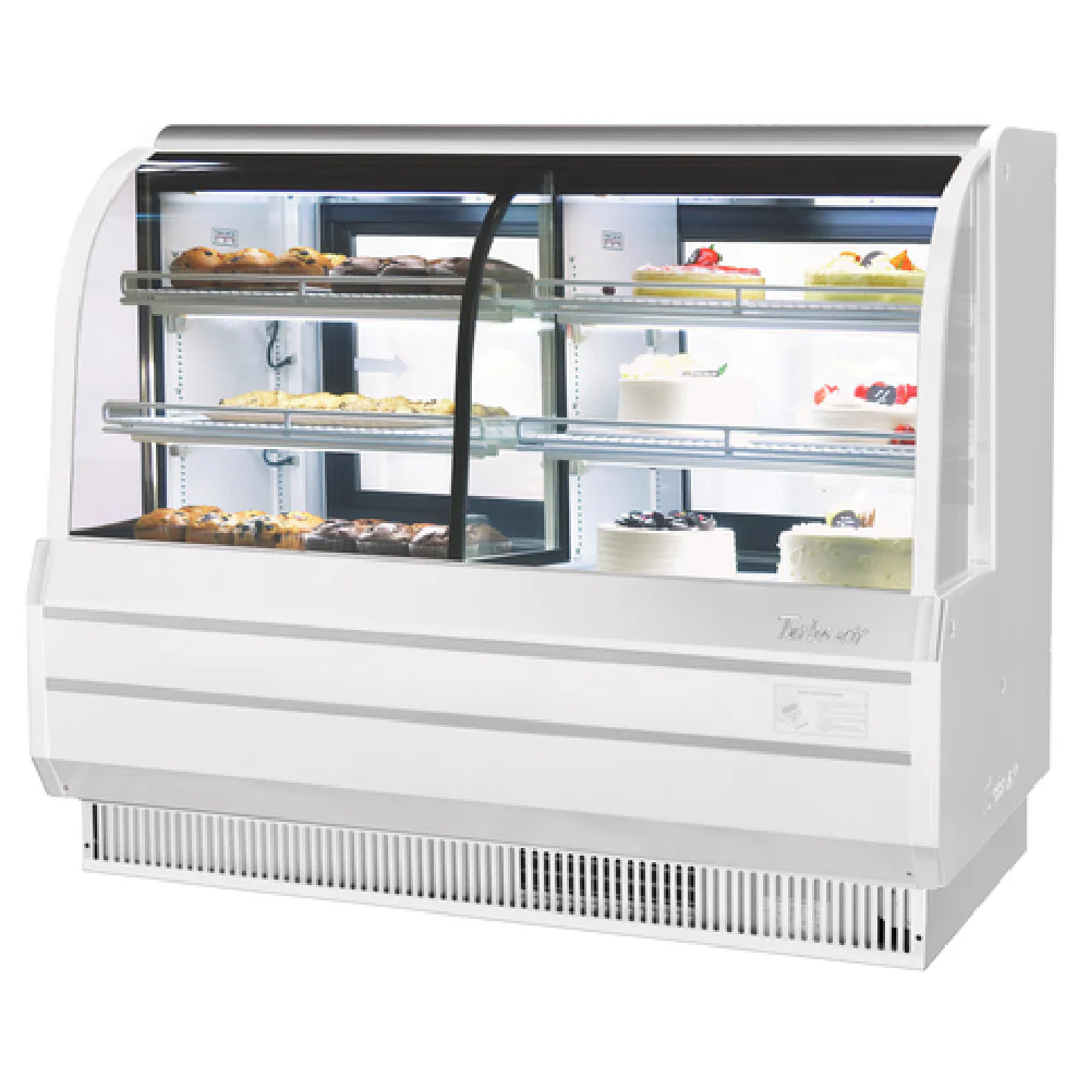 Turbo Air TCGB-72CO-B-N 72-1/2 Inch Bakery Case Combi Dry and Refrigerated