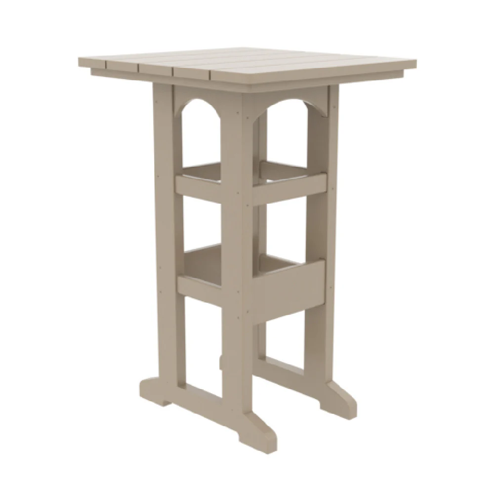 Plantation Prestige Commercial Furniture 3212826-01 UPGRD 28 Inch Square Durawood Bar Table Plantation Prestige Commercial Furniture 3212826-01 UPGRD 28 Inch Square Durawood Bar Table