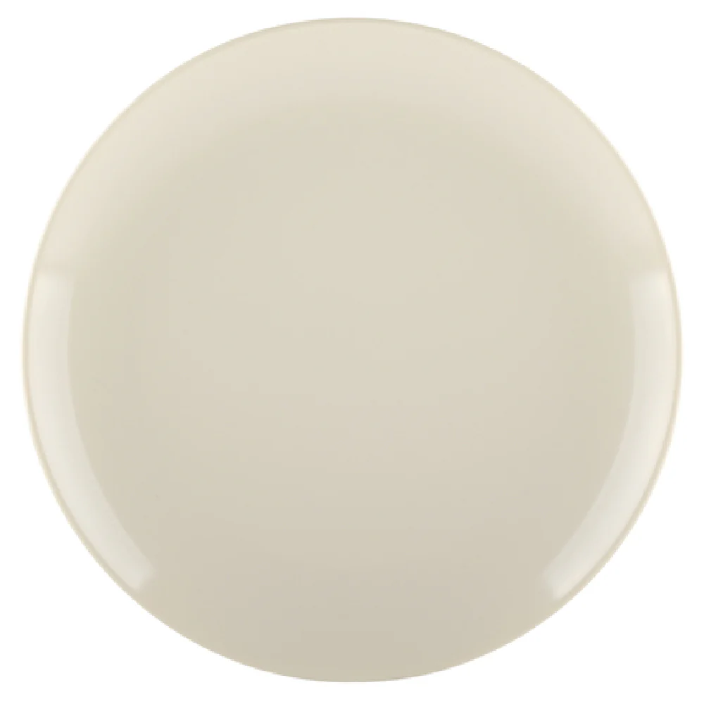 GET Enterprises JW99R2T-ES 9 Inch Plate Round BPA Free Melamine Two-Tone