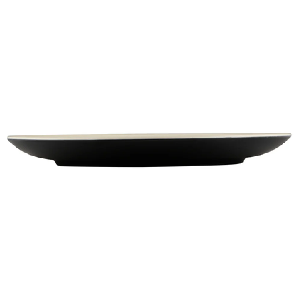 GET Enterprises JW99R2T-ES 9 Inch Plate Round BPA Free Melamine Two-Tone GET Enterprises JW99R2T-ES 9 Inch Plate Round BPA Free Melamine Two-Tone